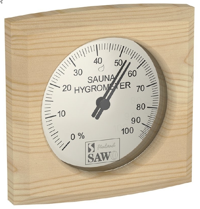Термогигрометр SAWO 285-THP сосна  купить за 3 000 руб.