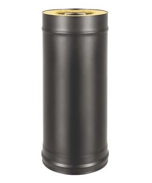 Сэндвич-труба BLACK (AISI 430/0,5мм) д.120х200мм, L-0,5 метра купить за 1 796 руб.