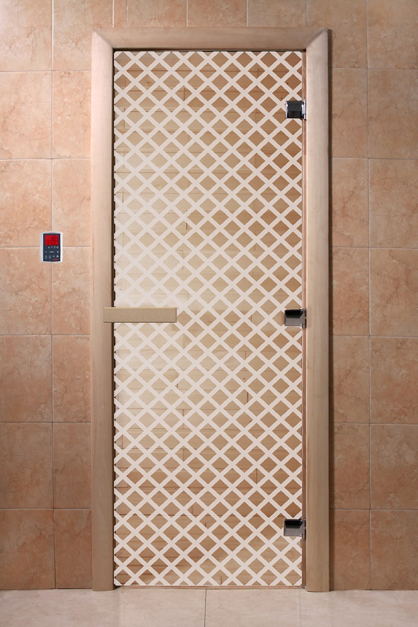 Дверь "Мираж прозрачная" 190х70 см купить за 11 200 руб.