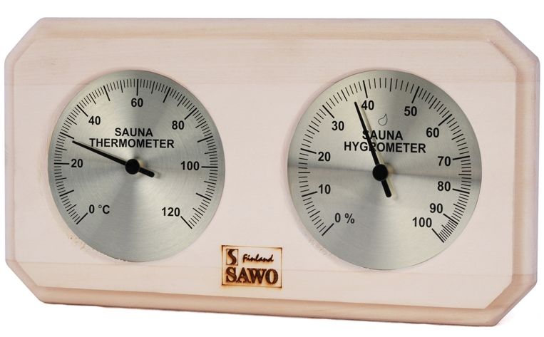 Термогигрометр SAWO 221-THР сосна купить за 3 480 руб.