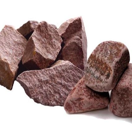 Камень для бани Малиновый кварцит 20 кг купить за 490 руб.