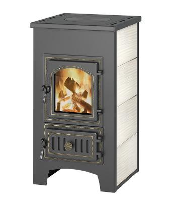 Печь-камин Везувий ПК-01 (270) с плитой бежевый купить за 51 500 руб.