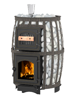 Печь для бани Везувий Легенда Русский пар Ковка 18 (270) б/в купить за 63 650 руб.