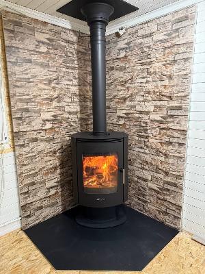 Монтаж дровяной печи-камина Визиера и дымохода. купить за Монтаж дровяной печи-камина Визиера и дымохода. купить за