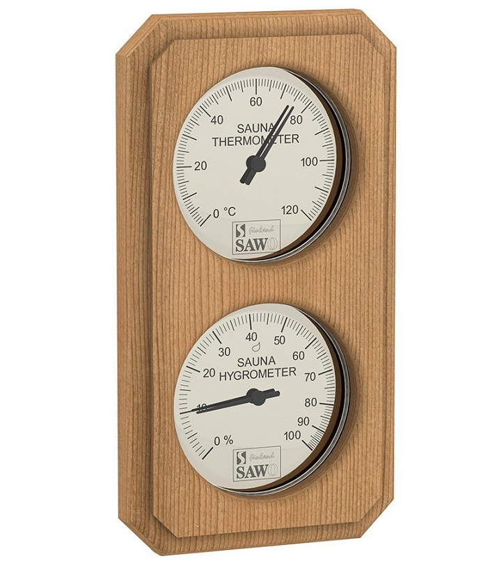 Термогигрометр SAWO 221-THVD кедр купить за 4 080 руб.
