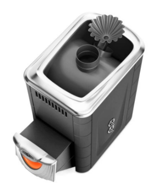 Печь для бани TMF Ангара 2012 Inox ДНС ЗК ТО Антрацит купить за 38 200 руб.