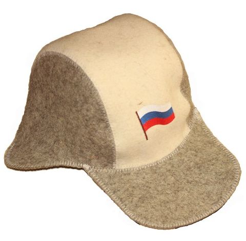 Шапка бейсболка с вышивкой "Флаг России". купить за 420 руб.