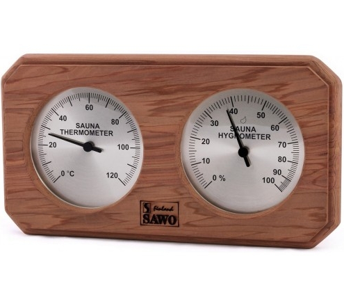 Термогигрометр SAWO 221 THD кедр купить за 4 080 руб.