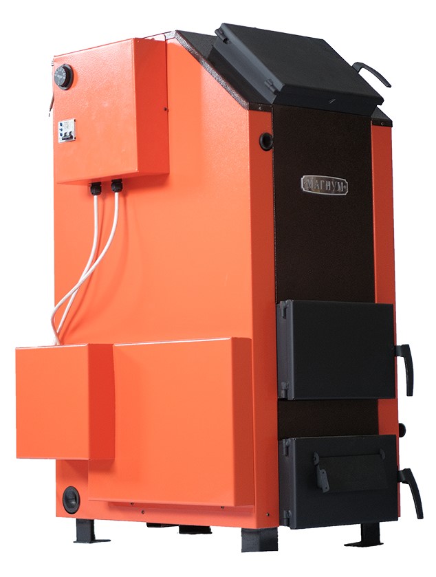 Твердотопливный котел Магнум 15 кВт с автоматикой купить за 85 800 руб.