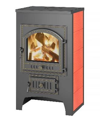 Печь-камин Везувий ПК-01 (205) красная купить за 50 100 руб.