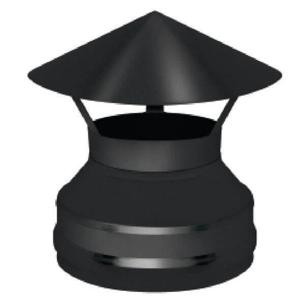 Оголовок BLACK (AISI 430/0,5мм) д.115х200мм купить за 1 812 руб.