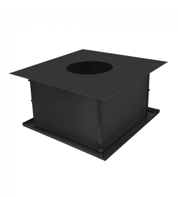 Потолочно проходной узел BLACK (AISI 430/0,5мм) д.205мм купить за 3 235 руб.