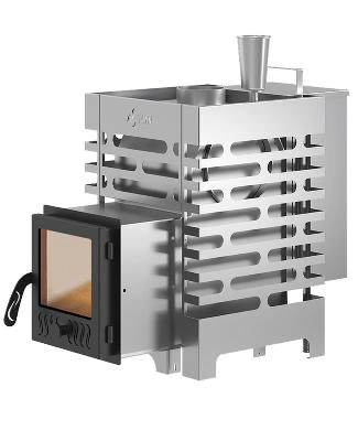 Печь для бани Aston 12 Inox Стекло Аква купить за 34 190 руб.