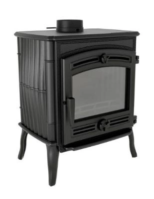 Печь-камин Прометалл Маэстро II - цвет черный купить за 77 000 руб.