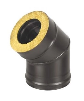Сэндвич-колено BLACK (AISI 430/0,5мм) 45* д.120х200мм купить за 2 360 руб.