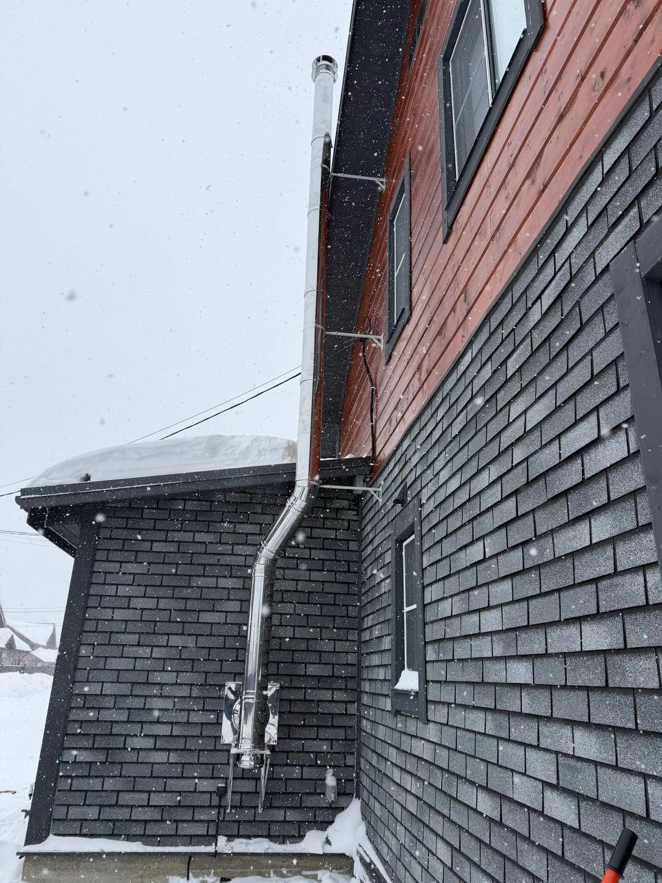 Монтаж дымохода для твердотопливного котла Куппер ПРО 16 купить за 